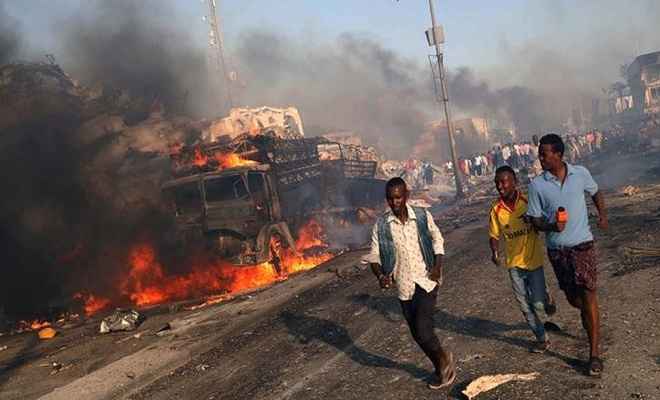 सोमालिया में ट्रक बम विस्फोट, मृतकों की संख्या बढ़कर हुई 276
