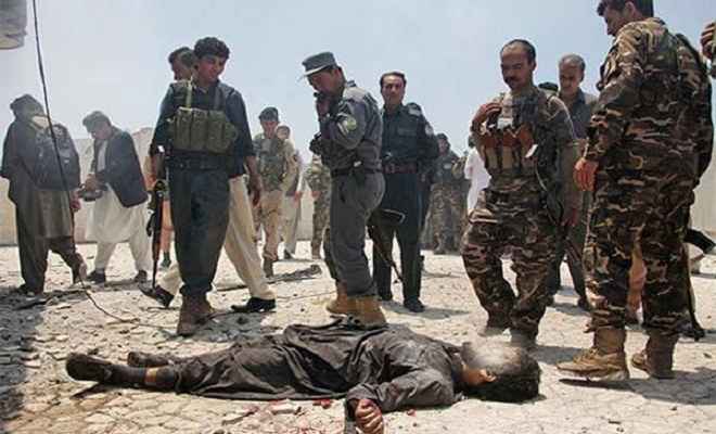 अफगानिस्तान में आतंकी हमला, 15 मरे