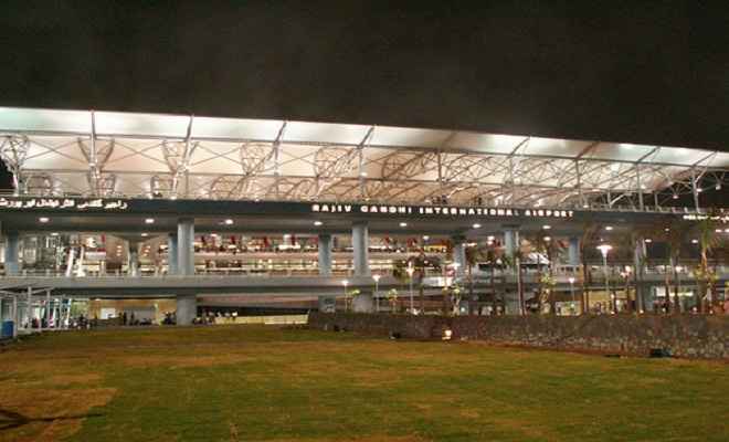 50 लाख से डेढ़ करोड़ यात्रियों की श्रेणी में हैदराबाद एयरपोर्ट पहला नंबर