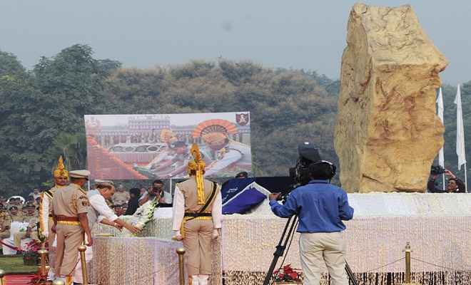 राजनाथ सिंह ने पुलिस स्मृति दिवस पर शहीदों को दी श्रद्धांजलि