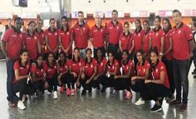 कप्तान रानी के नेतृत्व में भारतीय महिला हॉकी टीम जापान रवाना