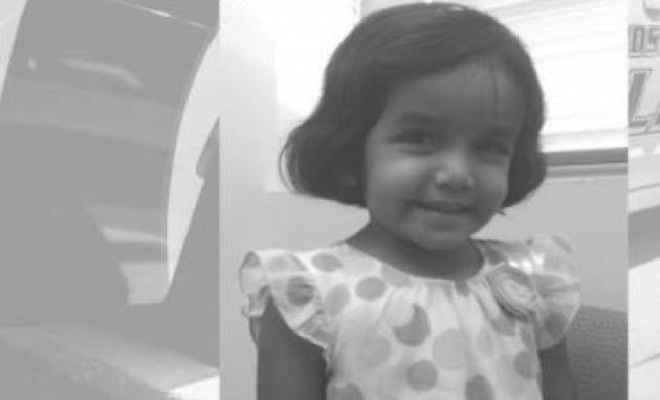 अमेरिका में लापता भारतीय बच्ची की मौत की हुई पुष्टि