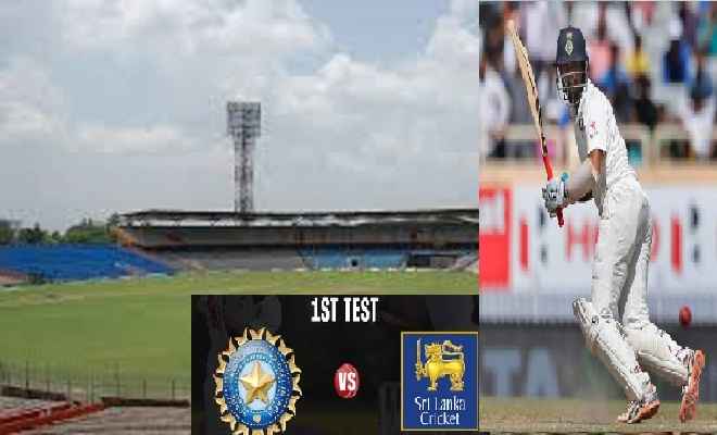 कोलकाता टेस्ट : पुजारा का संघर्ष जारी, लंच तक भारत के 5 विकेट गिरे