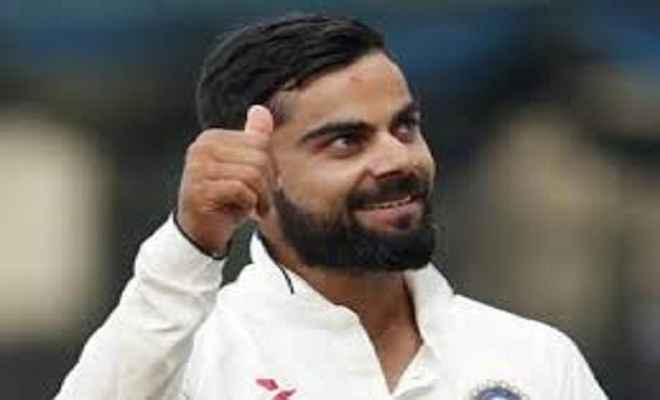 टेस्ट रैंकिंग में भारत शीर्ष पर, कोहली पांचवें स्थान पर