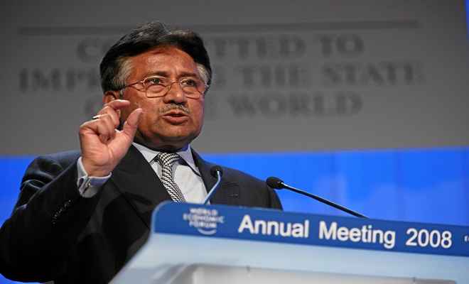 मुशर्रफ ने आतंकी संगठन लश्कर का किया समर्थन
