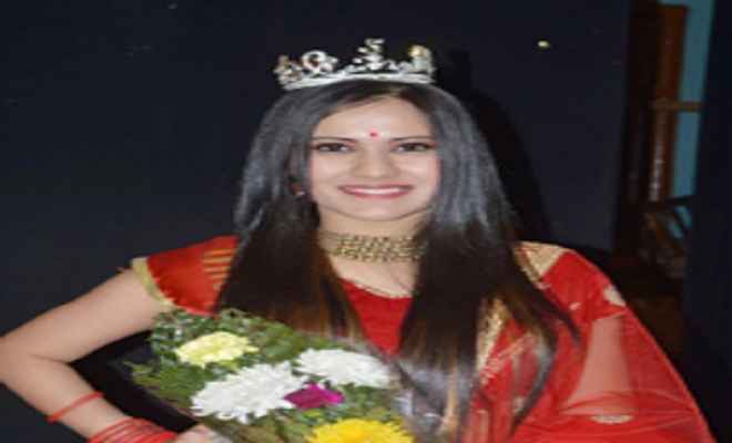 प्रिया ने जीता मिस भारत अर्थ 2017 का खिताब