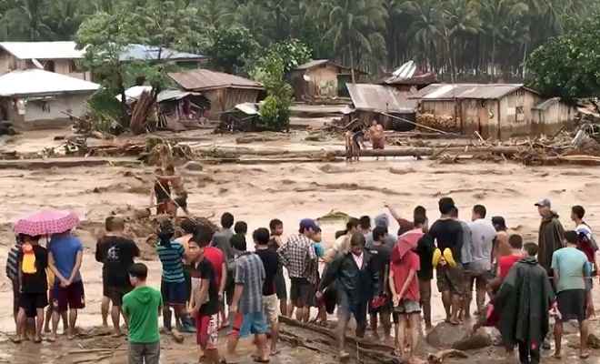 फिलीपींस में ''टेमबिन'' तूफान से मरने वालों संख्या बढ़कर हुई 180