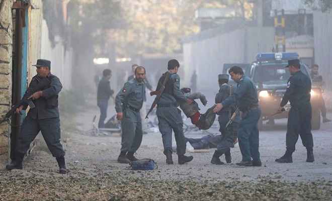 अफगानिस्तान में मीडिया कार्यालय पर आत्मघाती हमला, 40 मरे