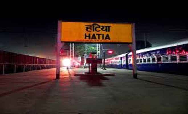 हटिया-टाटानगर यात्री ट्रेन शनिवार को रद्द