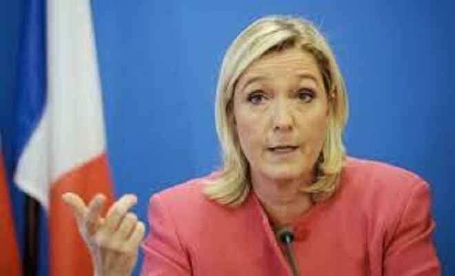 फ्रांस राष्ट्रपति चुनाव: ले पेन पार्टी के प्रमुख पद से इस्तीफा देंगी