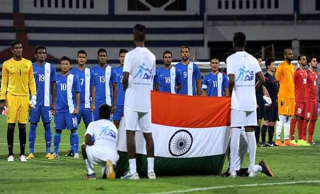 किरेन रिजिजू ने भारतीय फुटबॉल टीम को दी बधाई