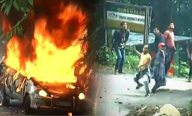 दार्जिलिंग: पीडब्ल्यूडी बंग्लो में आगजनी, कोई हताहत नहीं