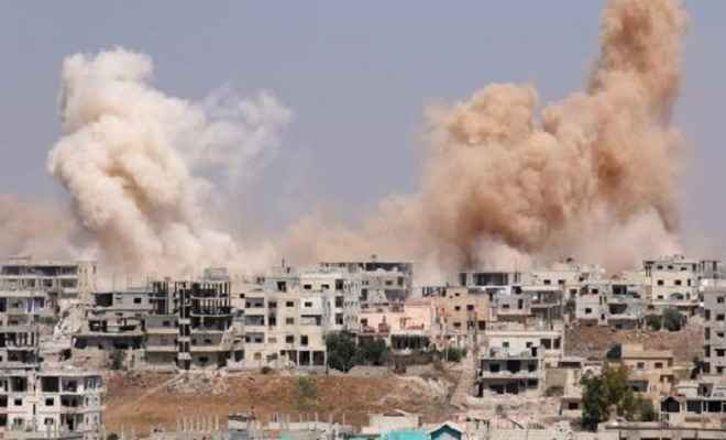 सीरिया के दक्षिणी शहर डेरा में युद्धविराम पर बनी सहमति