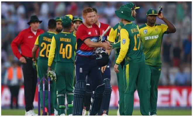 इंग्लैंड ने पहले टी-20 में दक्षिण अफ्रीका को नौ विकेट से हराया