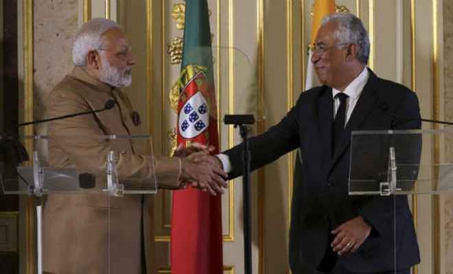 भारत-पुर्तगाल ने द्विपक्षीय संबंधों की मजबूती के लिए किए 11 समझौते