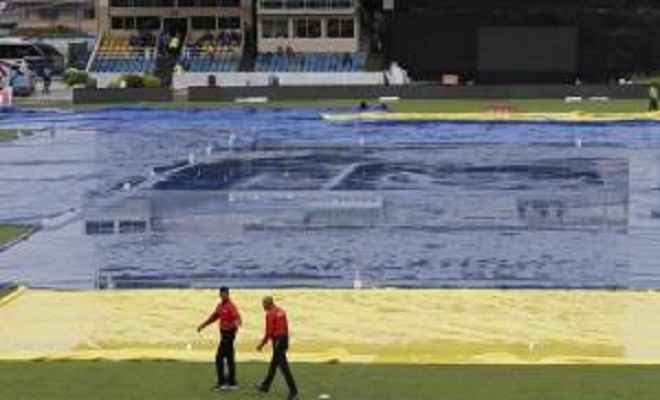 वेस्टइंडीज के खिलाफ दूसरे मैच में बारिश बनी बाधा