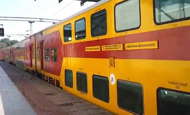 लखनऊ से जयपुर के लिए जुलाई में चलेगी डबल डेकर ट्रेन