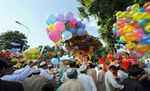 धूमधाम से मनाया गया ईद का त्योहार