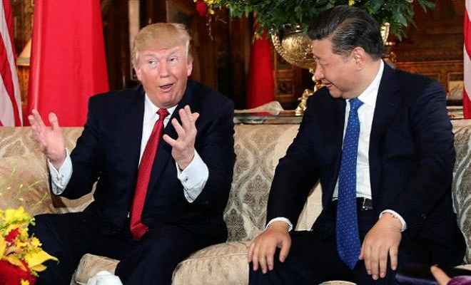 चीनी राष्ट्रपति के साथ मित्रवत् दिखे ट्रंप