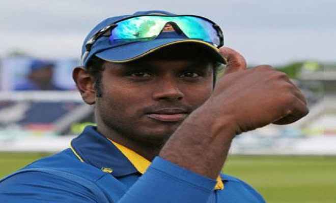 एंजेलो मैथ्यूज ने छोड़ी श्रीलंका क्रिकेट टीम की कप्तानी