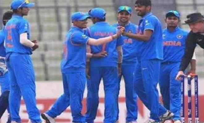 भारतीय अंडर-19 टीम ने इंग्लैंड को 334 रन से हराया