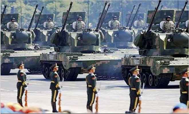 भारत से युद्ध की तैयारी में जुटा चीन