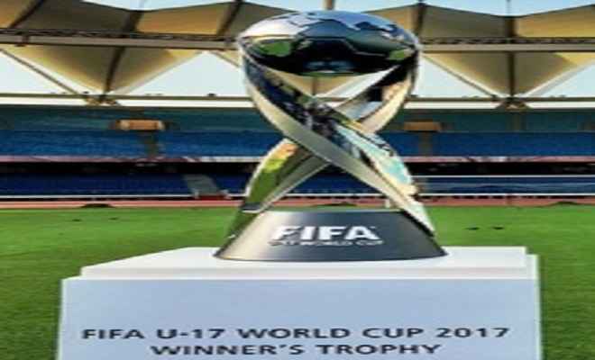 दो दिन और राजधानी में रहेगी फीफा अंडर-17 विश्व कप ट्राफी
