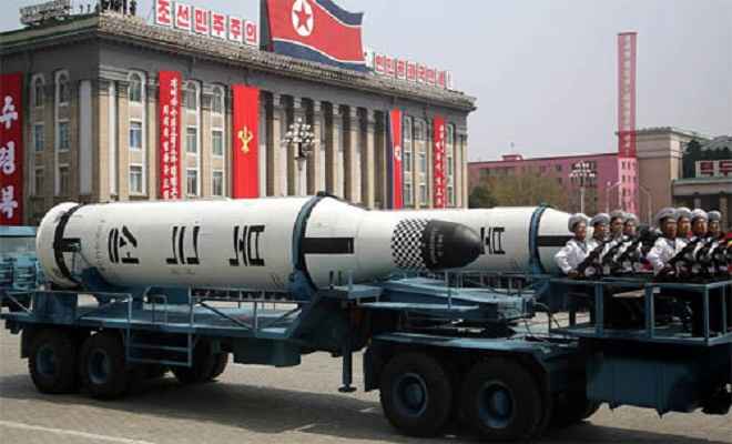 ‘उ. कोरिया ने फिर बैलिस्टिक मिसाइल का किया परीक्षण’