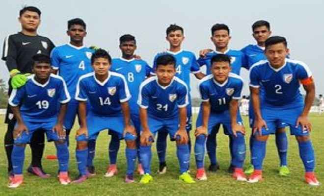 भारतीय अंडर-16 फुटबॉल टीम दुबई दौरे पर रवाना