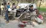 मुजफ्फरपुर में सड़क दुर्घटना में 2 की दर्दनाक मौत