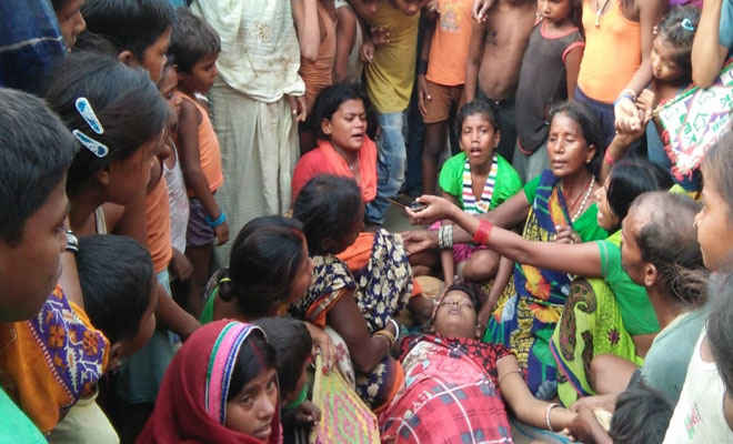 विद्युत स्पर्शाघात से गर्भवती महिला की मौत, बिजली विभाग पर ग्रामीणों में आक्रोश