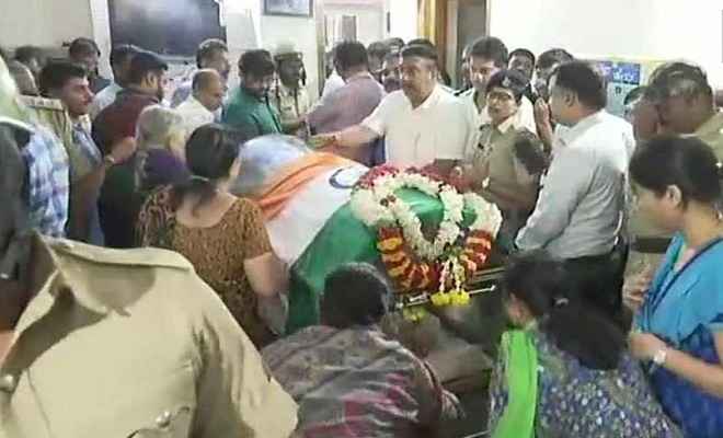आज बेंगलुरु में होगा बीजेपी नेता अनंत कुमार का अंतिम संस्‍कार, बड़े नेता होंगे शामिल