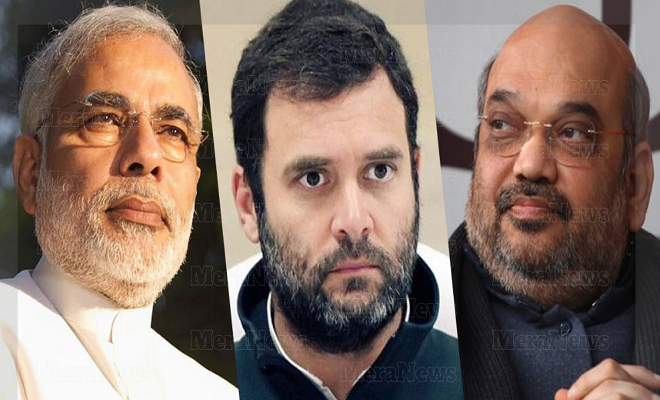 मध्य प्रदेश में सियासी सुपर फ्राइडे, पीएम मोदी, अमित शाह और राहुल गांधी की चुनावी रैलियां