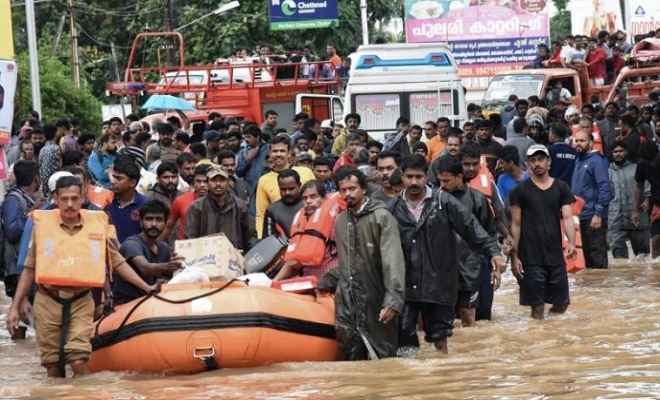 राज्यसभा सदस्यों ने दी केरल के बाढ़ पीड़ितों को 36 करोड़ की सहायता
