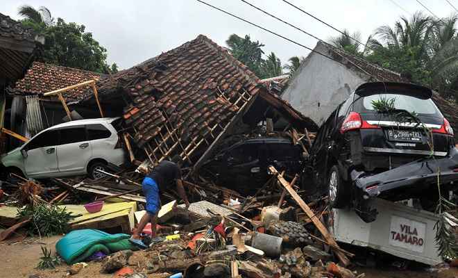 इंडोनेशिया में सुनामी से मरने वालों की संख्या 281 हुई, 1000 से ज्यादा लोग घायल