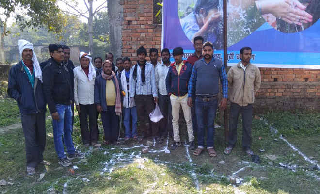 स्वच्छ भारत मिशन के तहत राज मिस्त्रियों का प्रशिक्षण