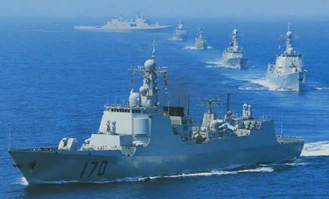 चीन की नई चाल, हिंद महासागर में भेजे 5 युद्धपोत