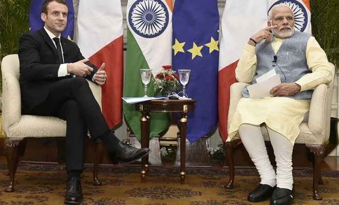 भारत-फ्रांस के बीच एक लाख करोड़ रुपये से अधिक मूल्य के समझौते हुए