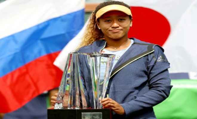 ओसाका ने रूस की डारिया कसात्किना को हरा बनी इंडियन वेल्स की युवा चैम्पियन