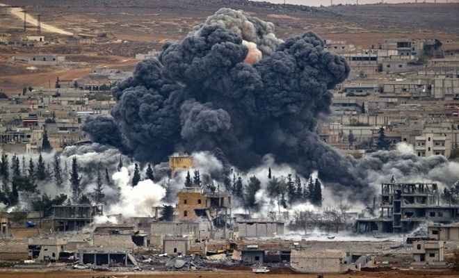 सीरिया में रॉकेट हमला, 35 की मौत