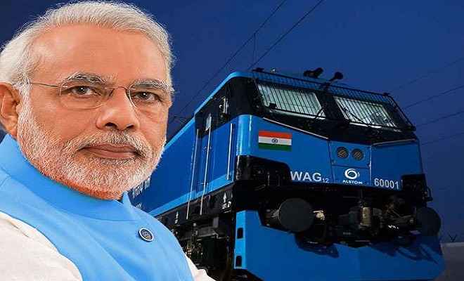 प्रधानमंत्री मोदी दस अप्रैल को बिहार में बने पहले शक्तिशाली रेल इंजन को दिखाएंगे हरी झंडी