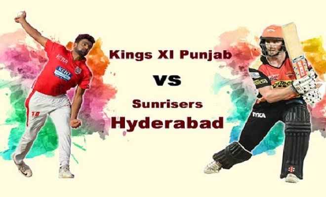 पंजाब ने हैदराबाद के खिलाफ टॉस जीतकर पहले बल्लेबाजी करने का फैसला लिया