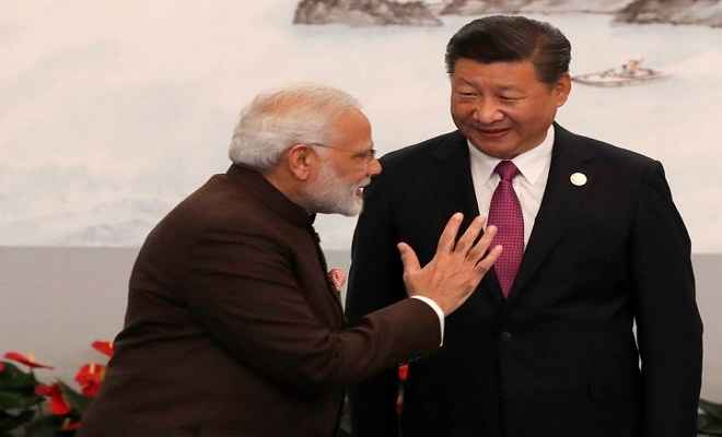 प्रधानमंत्री मोदी ने की चीन के राष्ट्रपति शी जिनपिंग से मुलाकात