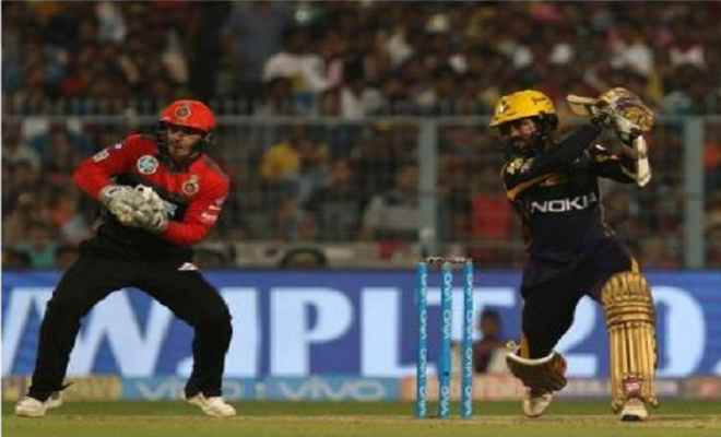आइपीएल 2018 : कोलकाता ने बेंगलुरु को 6 विकेट से हराया