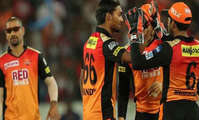 आइपीएल 2018 : हैदराबाद ने बैंगलोर को 5 रन से हराया