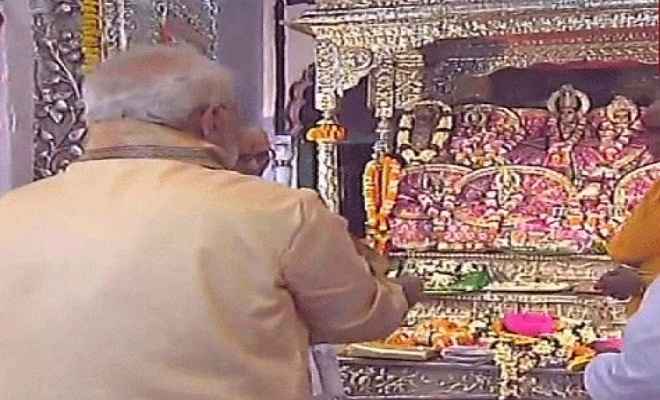 जानकी माता मंदिर में पूजा करना मेरे लिए सौभाग्य की बात : प्रधानमंत्री