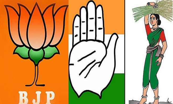कर्नाटक में फंसा बहुमत का पेंच, जेडीएस को कांग्रेस का समर्थन, भाजपा पेश करेगी सरकार बनाने का दावा