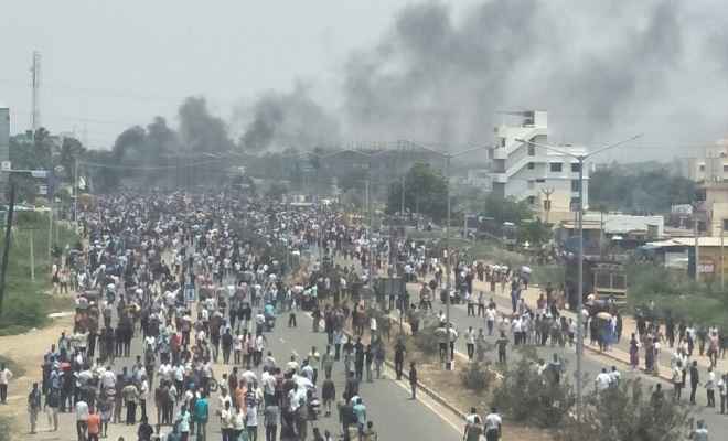 तमिलनाडु में वेदांता यूनिट के खिलाफ प्रदर्शन हुआ हिंसक, 11 लोगों की मौत