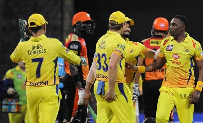 आइपीएल 2018 : रोमांचक मुकाबले में चेन्नई ने हैदराबाद को दो विकेट से हराकर पहुंचा फाइनल में