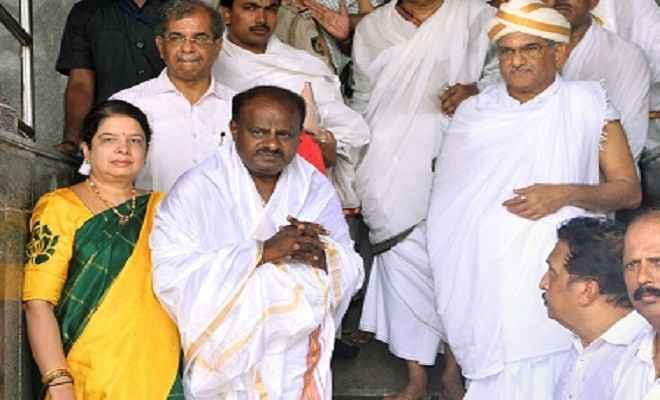 कर्नाटक : कुमारस्वामी की ताजपोशी आज, कई दिग्गज नेता होंगे शरीक